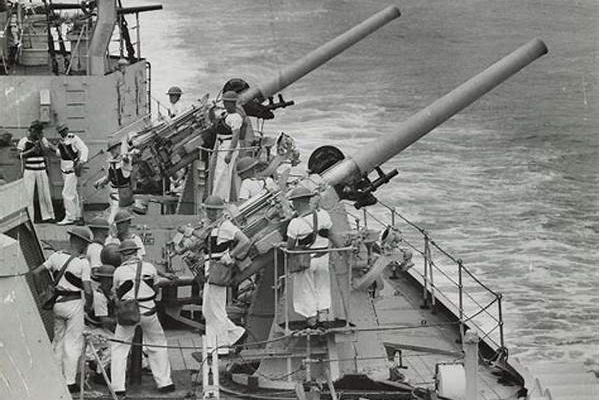 Naval Artillery On Leander-class
