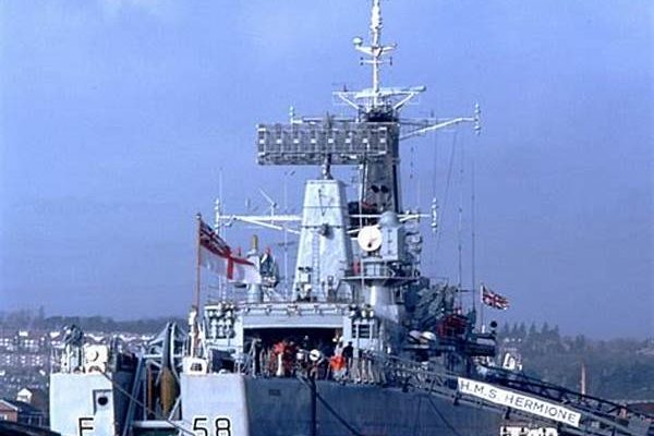 “royal Navy Leander-class History”