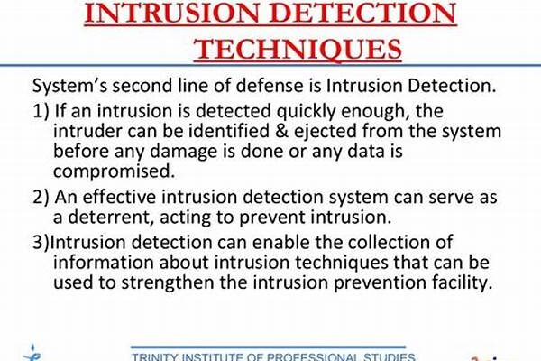 Vessel Intrusion Detection Techniques