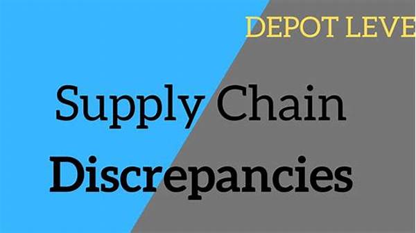 Discrepancies In Supply Chain Management